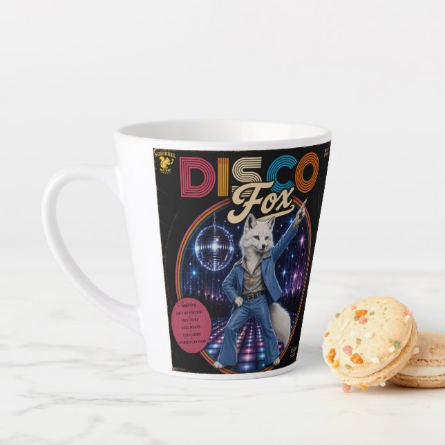 Tasse Latte Duo Disco Fox (En situation)
