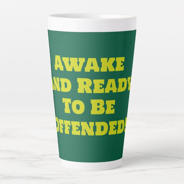Tasse Latte easily offended (Devant)