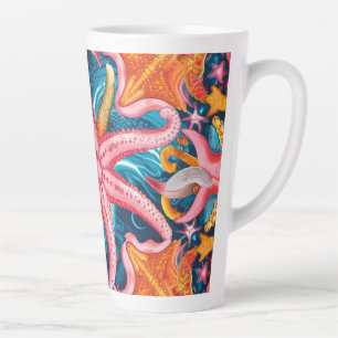 Tasse Latte Écorce rose