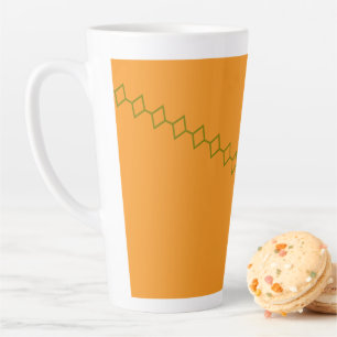Tasse Latte Élégant bol de chili au flux brûlé maison