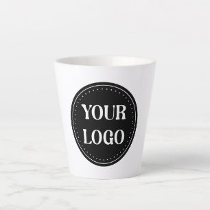 Tasse Latte élégant, moderne, raffiné et éditable.