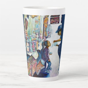 Tasse Latte En fin de compte produit de l'espoir