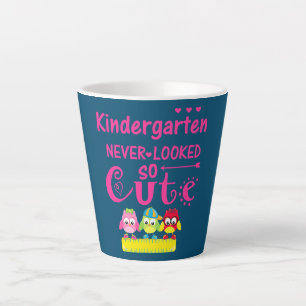 Tasse Latte Enseignant de maternelle rentrée scolaire mignon