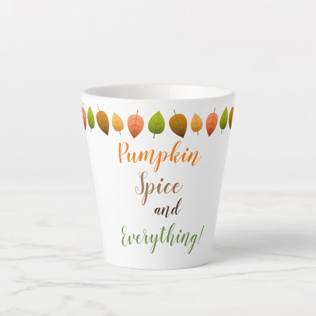 Tasse Latte Épice Citrouille latte (Devant)