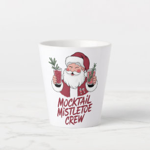 Tasse Latte Équipage de Noël sobre gui Mocktail