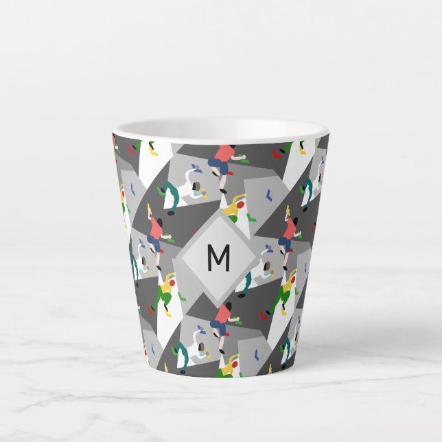 Tasse Latte Escalade intérieure (Devant)