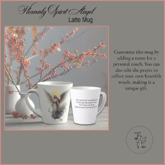 Tasse Latte Esprit céleste Angel