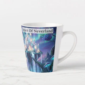Tasse Latte Esprit de Neverland Ne grandis jamais Personnalisé