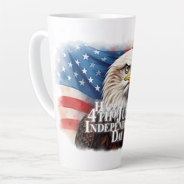 Tasse Latte Esprit d'Indépendance (Angle gauche)