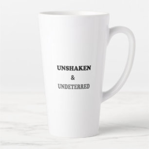 Tasse Latte État d'esprit de résilience pour le travail et le