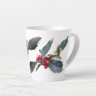 Tasse Latte Europe Holly Cust. Musique en latte blanche