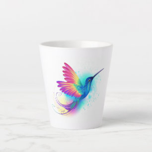 Tasse Latte Exotic Rainbow Hummingbird