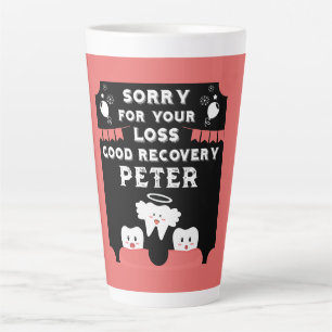 Tasse Latte Extraction des dents de sagesse obtenir bien