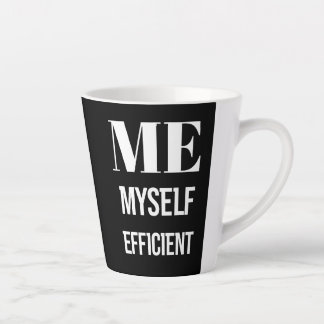Tasse Latte Extraordinaire extrovertie intelligente typographi