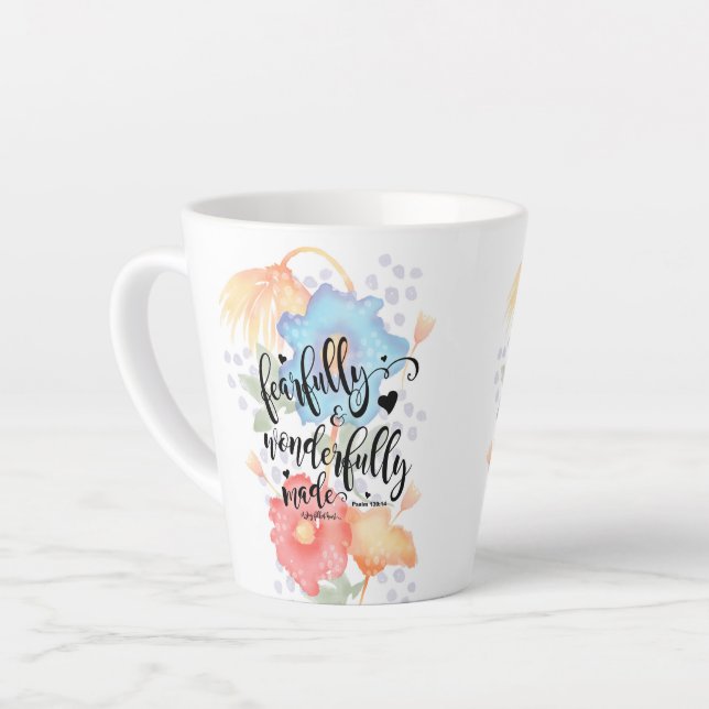Tasse Latte Fâcheuse et merveilleusement fabriquée de la petit (Angle gauche)