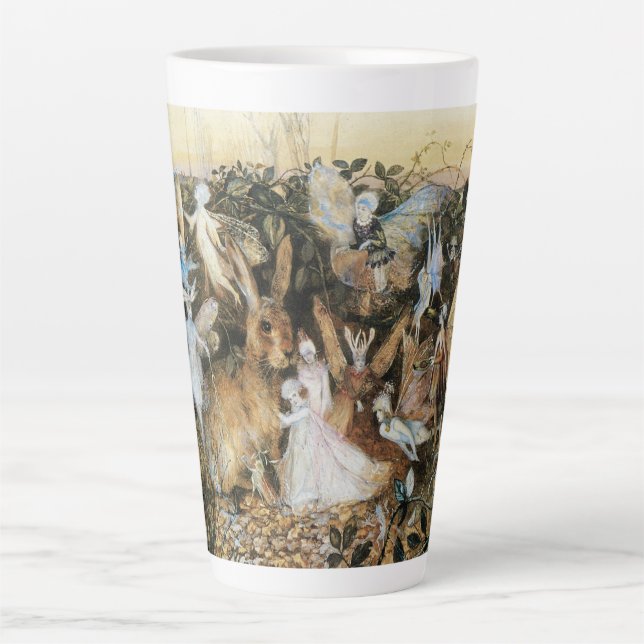 Tasse Latte Fairy Twilight de John Anster Fitzgerald (Devant)