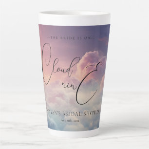 Tasse Latte Faveurs de mariage Cloud 9 Coucher de soleil rêveu