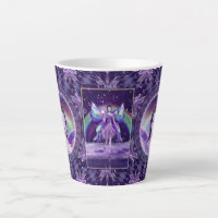 Fée de pluie violette