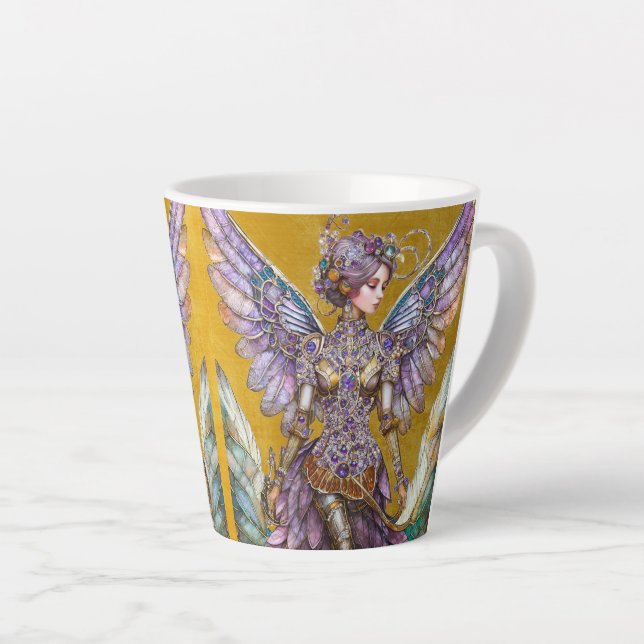 Tasse Latte Fée de prune de sucre bijoux (Angle droit)