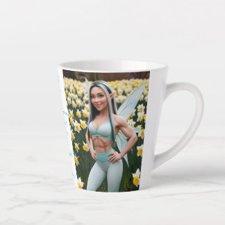 Tasse Latte Fée du Narcisse Blanc 