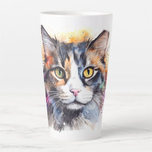 Tasse Latte Feral Calico #87