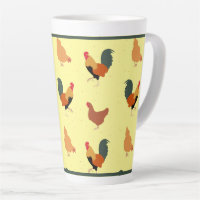 Ferme de coqs et poules
