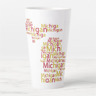 Tasse Latte Ferris State University Michigan Formé