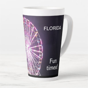 Tasse Latte Ferris Wheels Florida Fun Times