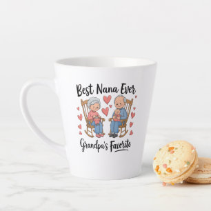 Tasse Latte Fête des grands-parents