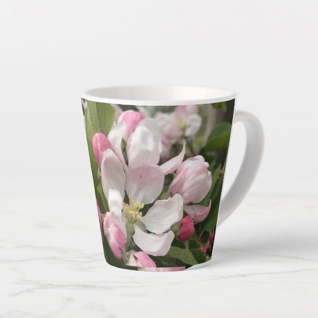 Tasse Latte Fête des mères d’Apple Blossom (Angle droit)