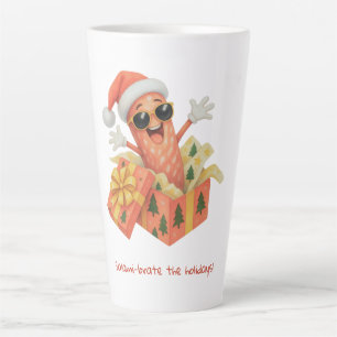 Tasse Latte Fêtez les fêtes avec du salami !