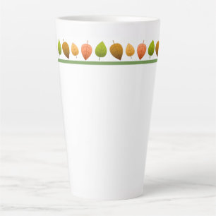 Tasse Latte Feuilles de Mug-Automne Latte