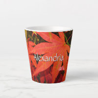 Feuilles d'érable Crimson - Petits personnalisable