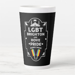 Tasse Latte Fierté de Brighton et de Hove