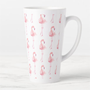 Tasse Latte Flamant rose d'appel d'offres Conception 2