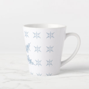 Tasse Latte Flambeaux d'hiver