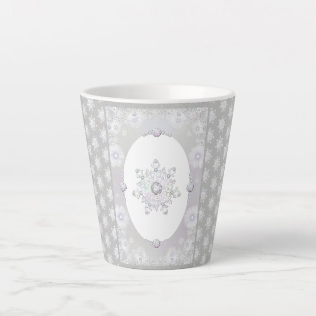 Tasse Latte Flèche blanche (Devant)