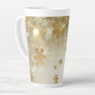 Tasse Latte Flèche-neige en or