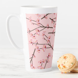 Tasse Latte Fleur de cerise