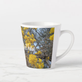 Tasse Latte Fleur de la nature