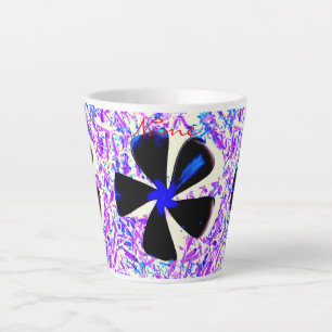 Tasse Latte Fleur de roue à 5 pétales Thunder_Cove