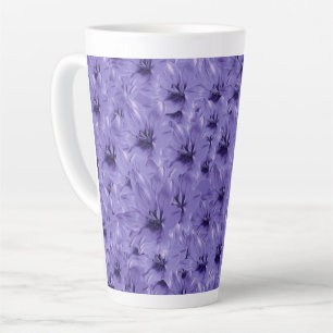 Tasse Latte Fleur pourpre
