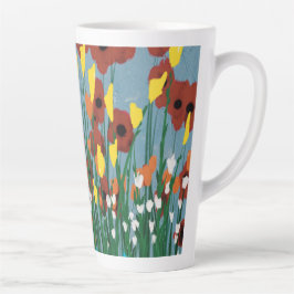 Tasse Latte Fleur sauvage