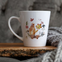 Fleur sauvage tzigane d'automne | Illustration aqu