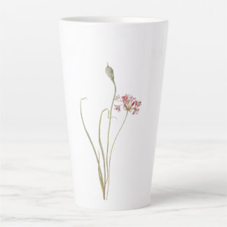Tasse Latte Fleurs d'oignon sauvage