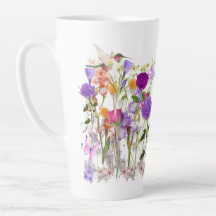 Tasse Latte Fleurs du Coeur