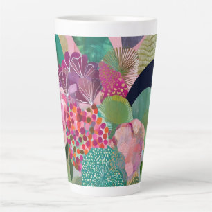 Tasse Latte Fleurs Whimsics