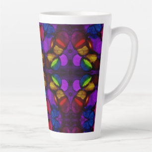 Tasse Latte Floraison électrique