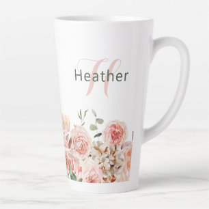 Tasse Latte Floral