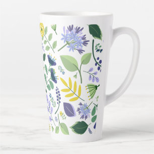 Tasse Latte Floral